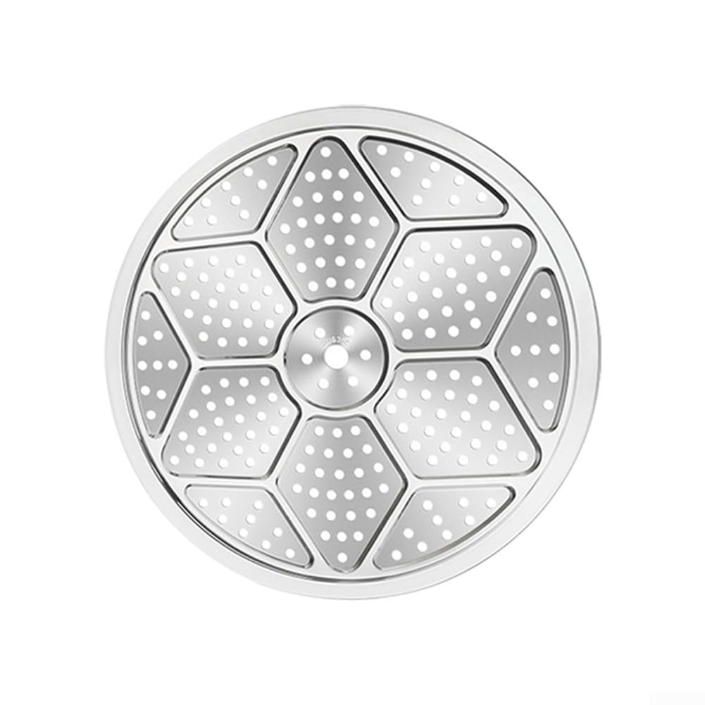 Stainless Steel Steamer Rack, Round Rack Steaming Tray Stand, Steamer Insert Stock Pot Steaming Tray Stand Pressure Cooker Cooking Toast Bread Salad(27.2cm)