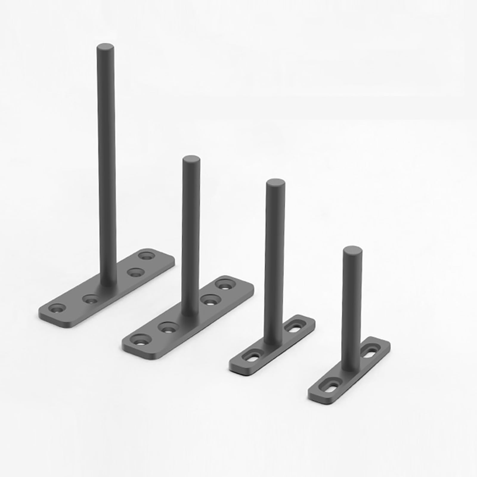 Staffe per mensole resistenti, 2 staffe per mensole galleggianti, robuste staffe in acciaio laminato a freddo, supporti invisibili per mensole, staffe nascoste da parete, staffe decorative in leg