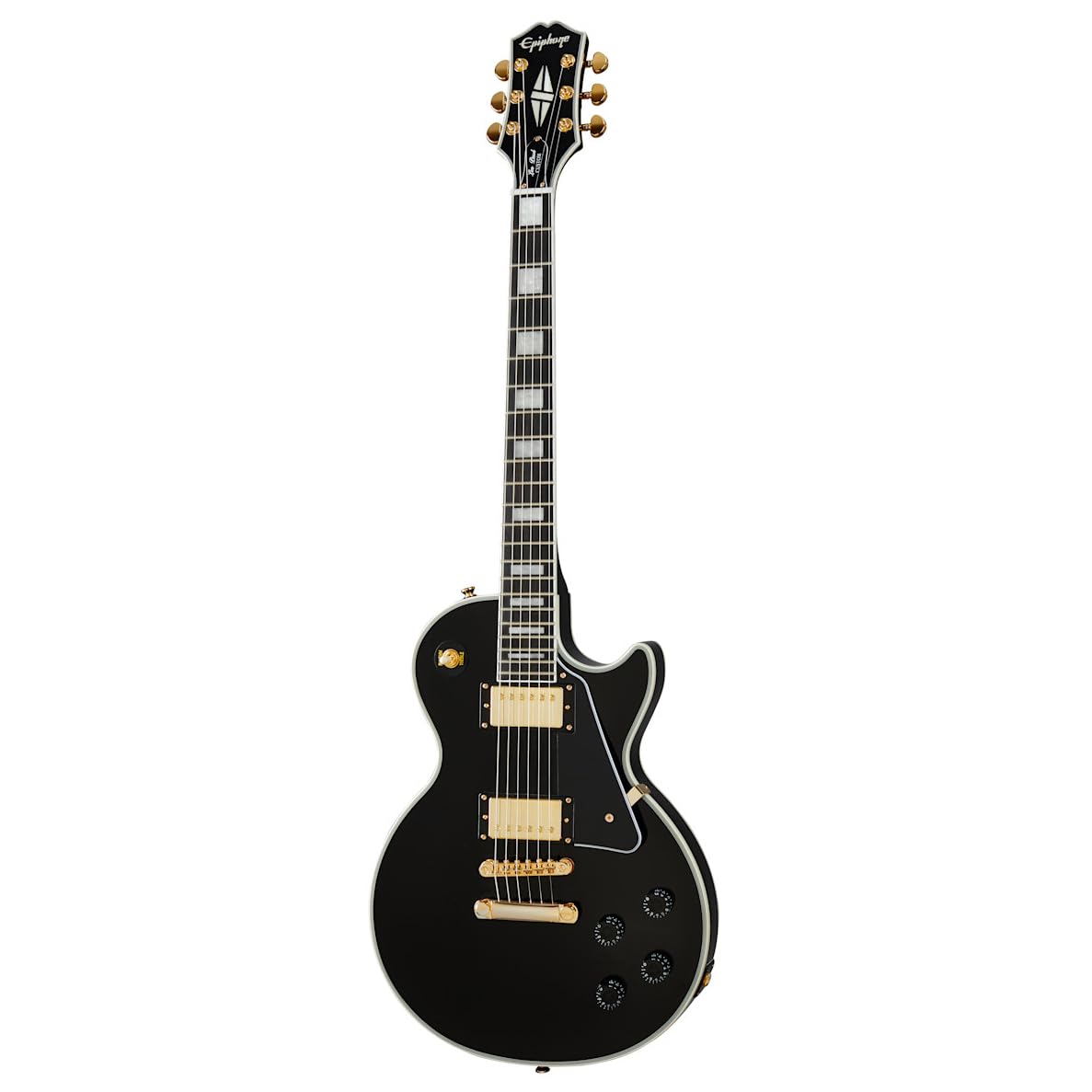 Epiphone Les Paul Custom Ebony - Chitarra elettrica Single Cut