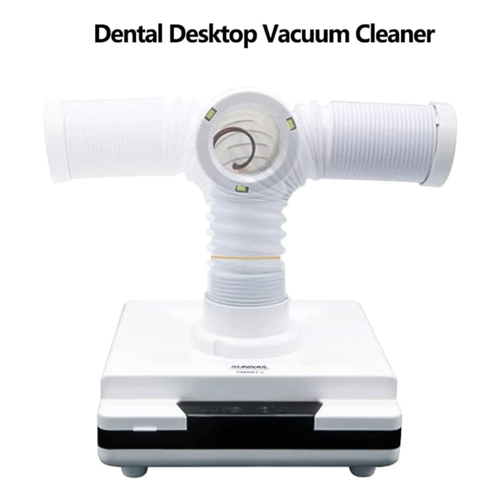 Genérico Aspiradora Dental de sobremesa, colector de Polvo for Pulido Dental, colector de Polvo for Banco de Trabajo de Pulido Dental, colector de Polvo portátil de Escritorio de 60 W