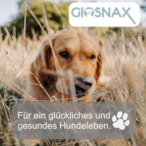 GIOSNAX Rinderohren für Hunde getrocknet, Hundeleckerli aus 100% Rind, Hundeknochen als Einzelfuttermittel (30 Stück)