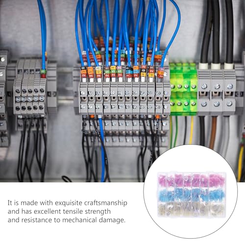 Terminales de cable termorretráctiles kit de 280 piezas de aluminio y poliolefina 3