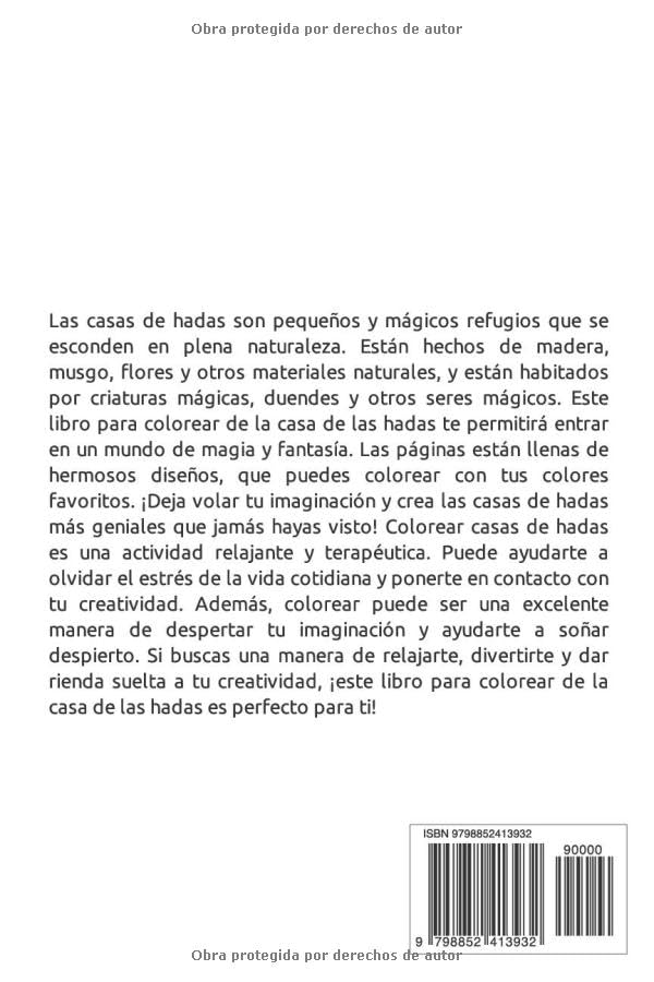 Miniatura 2 de 100 Casas de hadas para ser coloreado - Vol 1 (Spanish Edition)