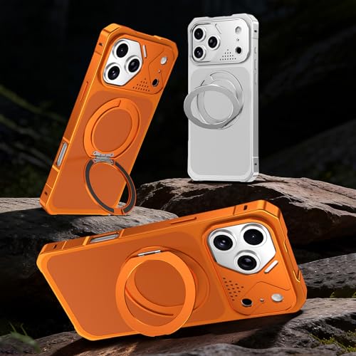 Etui iPhone 17 Pro Max avec cadre en métal premium noir