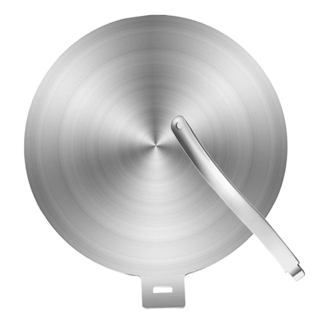 Difusor de Calor para Cocina de Gas E Inducción de Acero Inoxidable, 9,45 Pulgadas, con Mango Desmontable, Distribuye el Calor de Forma Uniforme
