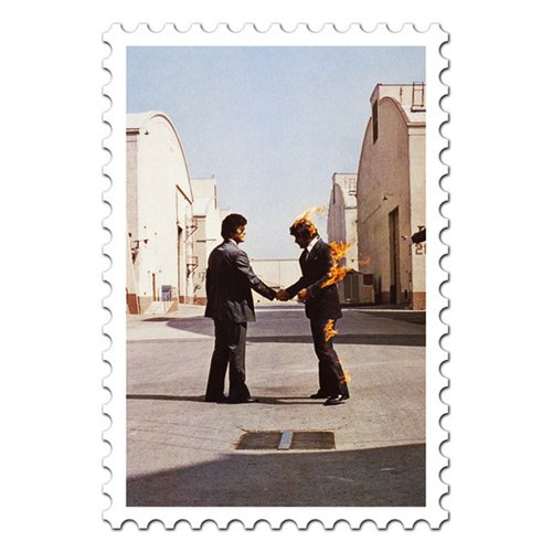 Pink Floyd Wish You Were Here Postcard