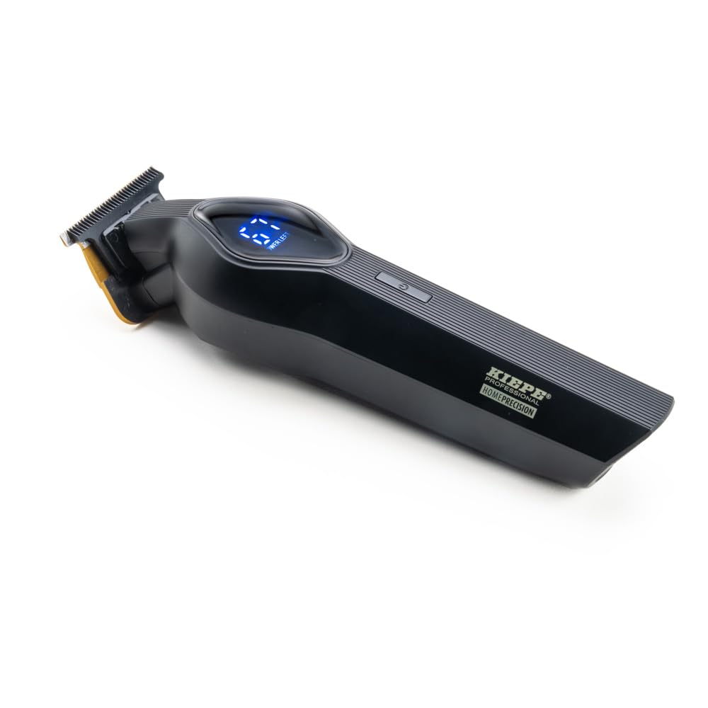 Kiepe 6290 Home Precision Haarschneider – Wasserdichter Konturen- & Detail-Haarschneider mit Hard-Alloy-Klinge, 1200 mAh Lithium-Akku & LED-Display