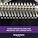 RYAN'S PET SUPPLIES Paw Brothers 13-Blade Coarse Double Wide Dematting Undercoat Rake for Dogs and Cats, Professional Grade, Dog Shedding Brush, Stainless Steel Blades, Rounded Gentle Teeth