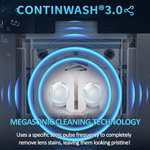 Rigid Orthokeratology środek do czyszczenia soczewek – megasonic automatyczny środek czyszczący RGP z obsługą wizualną i wbudowanym trybem samooczyszczania do użytku domowego i sklepu