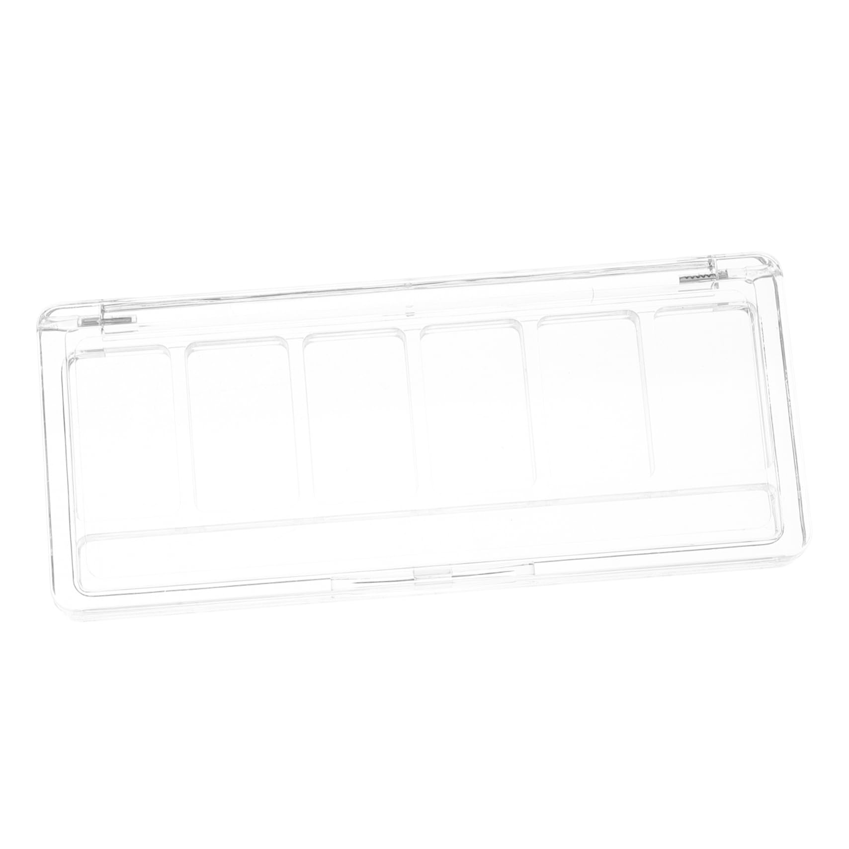 FOMIYES 6-compartment Makeup Palette Tray Eyeshadow Palette for Blush Travel Organizer