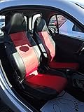 2 MAß SITZBEZÜGE SCHONBEZÜGE VORDERSITZ LEDER ROT-SCHWARZ LEDER EINTEILIG FÜR SMART 450 451 452 SITZBEZÜGE SCHONBEZÜGE SCHONBEZUG fortwo coupé (C 450) fortwo coupé (C 451) BRABUS fortwo (C 450) BRABUS fortwo (C 451) smart K (C 450) fortwo cabrio (A 450) fortwo cabrio (A 451) BRABUS fortwo cabrio (A 451) crossblade (R 450) roadster (R 452) roadster-coupé (C 452) TOP QUALITÄT MIT ÖFFNUNGEN FÜR AIRBAG WASCHBAR