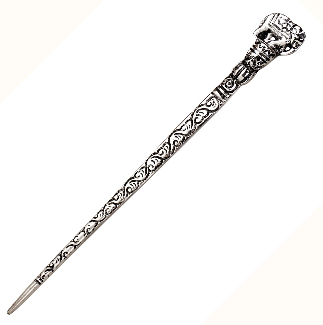 See full amazon price history chart for Metal Handicrafted Oxidised Elephant 1 Bun Hair Stick Juda Pin Tribal Pattern Hair Clip For Womens Metal Handicrafted Oxidised Elephant 1 Bun Hair Stick Juda Pin Tribal Pattern Hair Clip For Womens (B0BY4LHXP1) Amazon Price History, Amazon Price Tracker