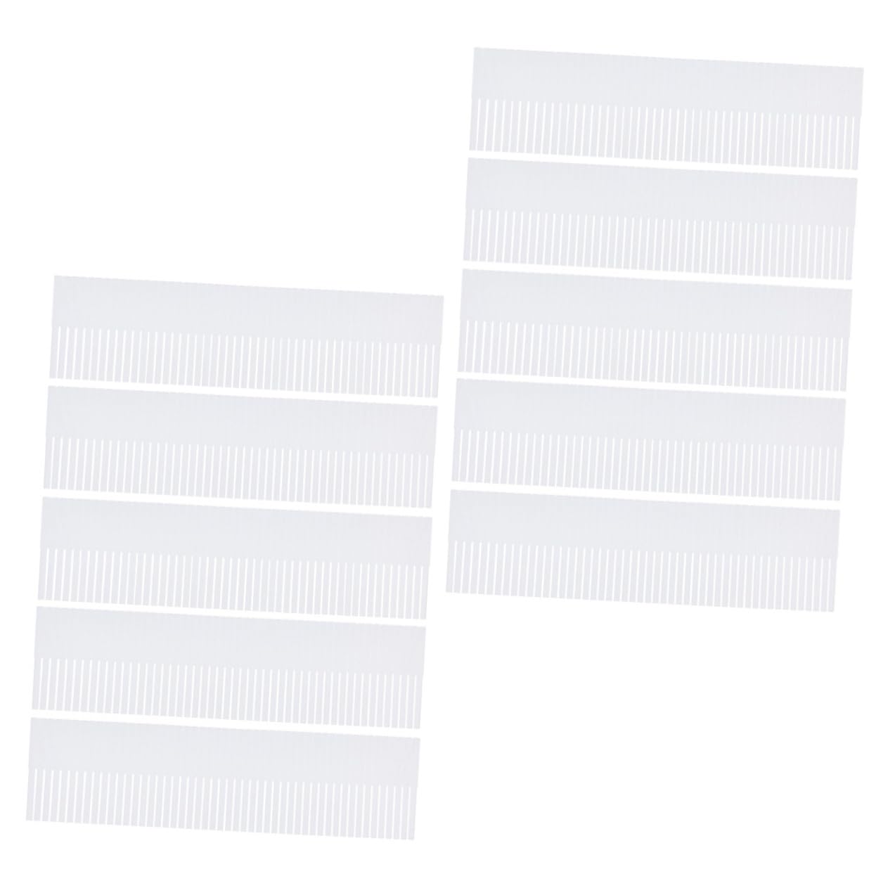 10 piezas Divisores Ajustables para Tableros Organizadores Multifuncionales para Armarios y Dormitorios Diseño Práctico para Almacenamiento Ordenado y Combinación