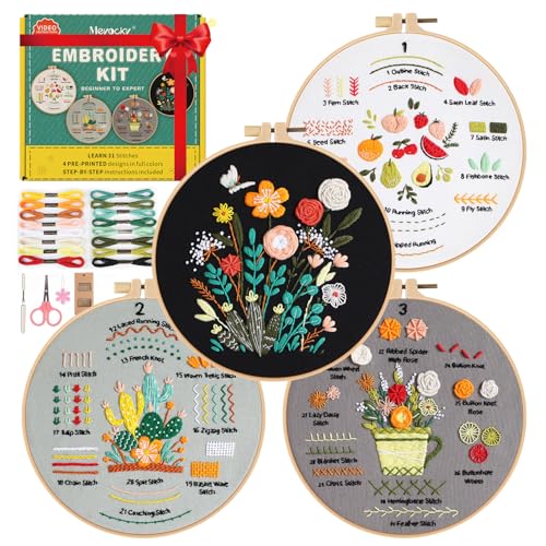 Meyocky Embroidery Kit