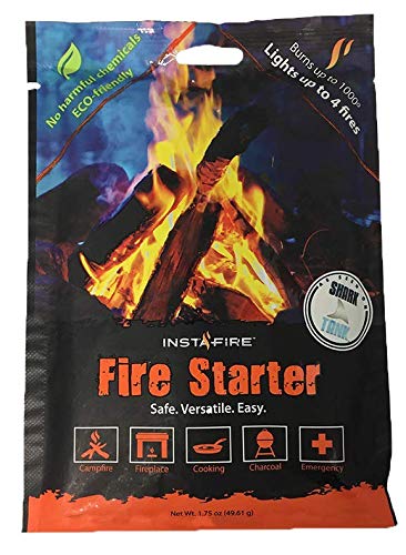 Instafire Fire Starter 8 Pack Bundle w/Exclusive Lighter