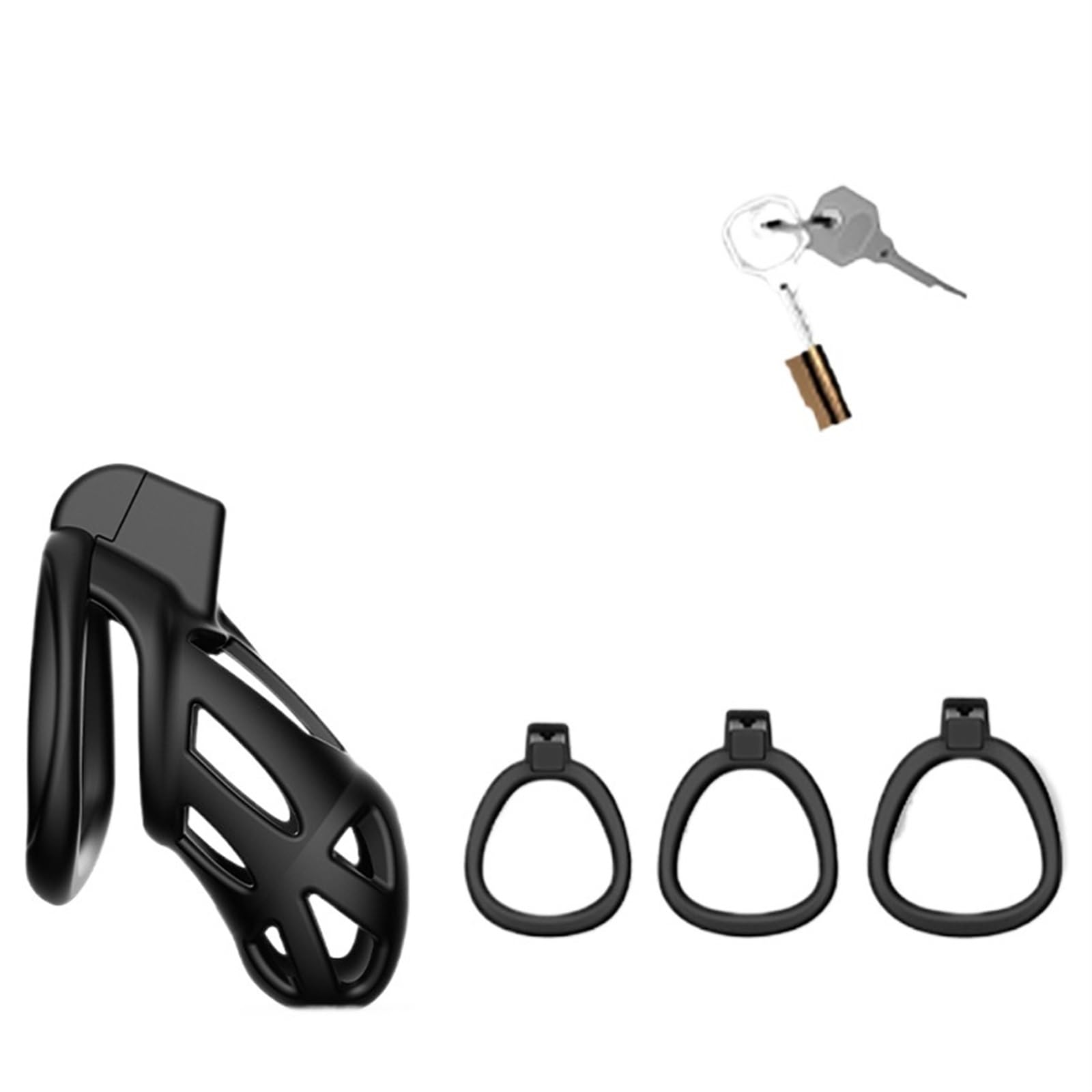 Male Chastity Cage Sex Toys Discreet Sissy Femboy Chastity Cock Cage Device  Penis Rings Male With 3 Size MenS Adult Goods 18+ (Color : Large) :  Amazon.ca: Health & Personal Care