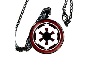 Star Wars Necklace for Women: Galactic Empire Inspired - Sith, Jedi, SW