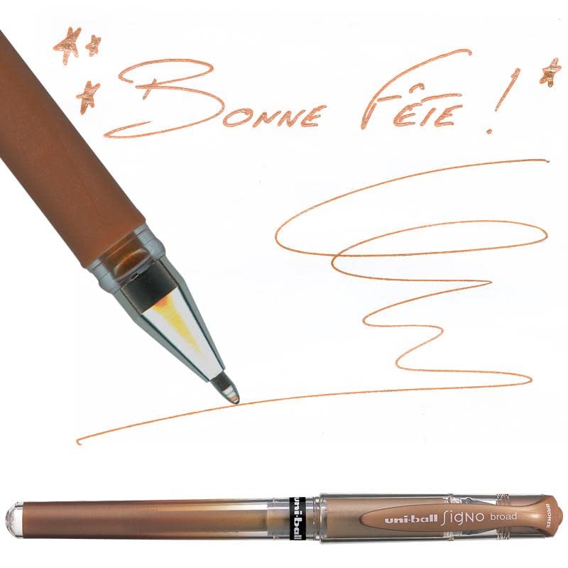 Signo Broad Bolígrafo de tinta gel 1.0 mm metálico