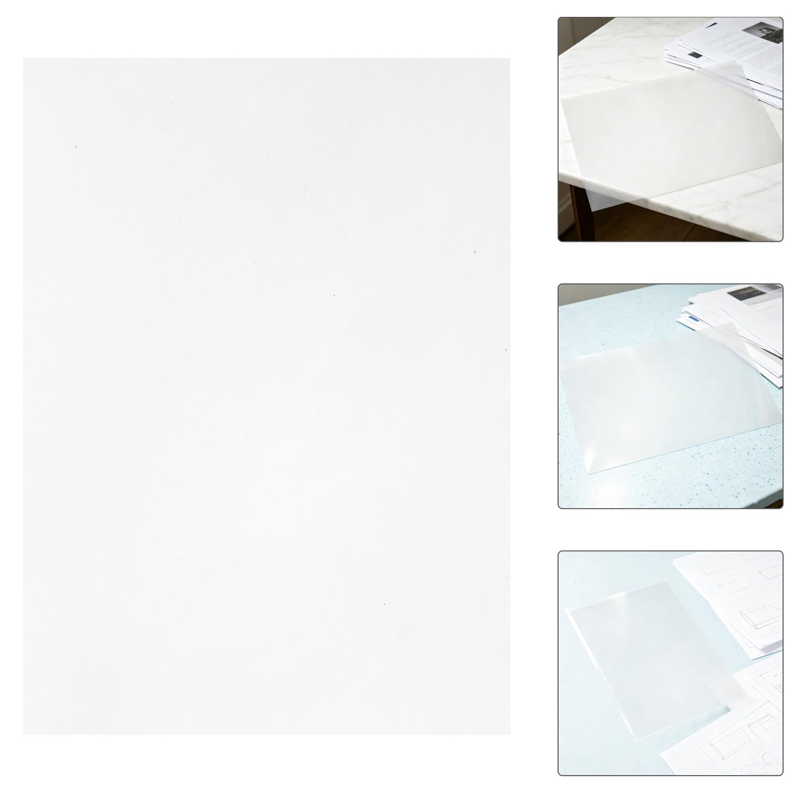100 Unidades Carátula Resistente Encuadernación Transparente Cubierta u para Protectora y para Documentos Archivos Escolares Oficina