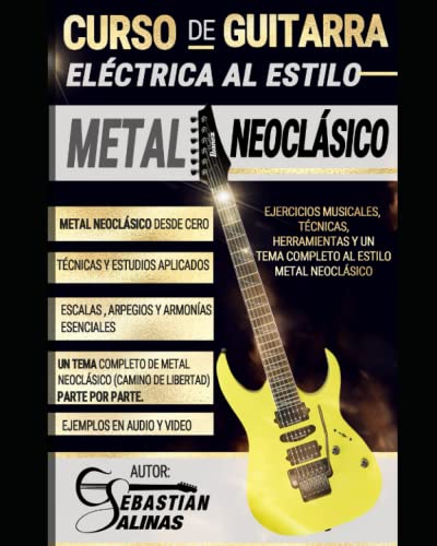 Curso de guitarra eléctrica al estilo Metal Neoclásico: