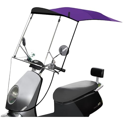 LAJOKING 自転車レインカバー 自転車ルーフ 折りたたみ式 収納簡単 防雨 防風 サンシェード UVカット 防寒 耐久性 透明 防水 取り付け簡単 全天候型 (C)