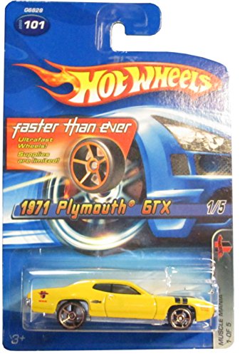 Hot Wheels 1971 Plymouth Gtx 1:64 escala
