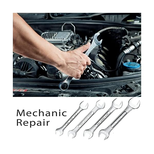DOWELL Mechaniker Werkzeug Set Steckschlüssel Auto Reparatur Werkzeug Set 168tlg Handwerkzeug Kit Werkzeugkasten Aufbewahrungsbox – Bild 6