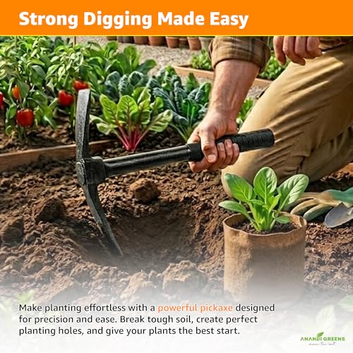 Image of Anandi Green's Metal Agriculture Garden Spectacular Heavy Duty Plastic Handle Gardening Tools Set for Gardening (Pruning Saw)