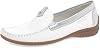 Gabor Womens Womens California NubuckLeather Sporty Moccasins 6.5 F W UK 8.5 CDW US WhiteSilver