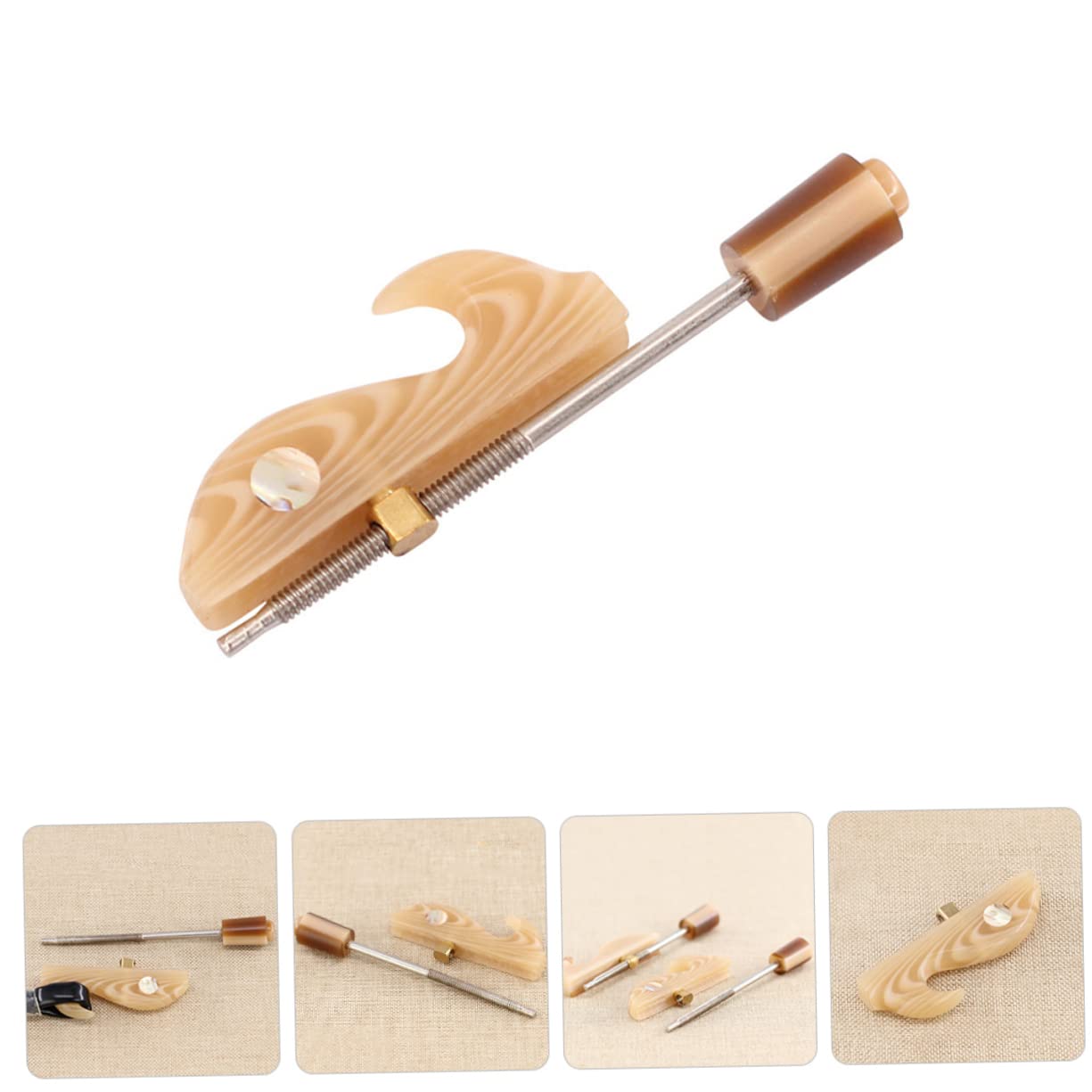 Custodie Per Archi Erhu Archi Per Strumenti Di Tiro Con L'Arco Mini Arco Composto Accessori Per Arco Ricurvo Arco Accordatore Sostituzione Arco Rilascio Pollice Horail Crine