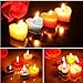 Quadow Scented Candles, 12 Pcs Sweet Romantic Love Heart Shaped Floating Candle for Home Decorations Wedding Birthday Party Celebrations