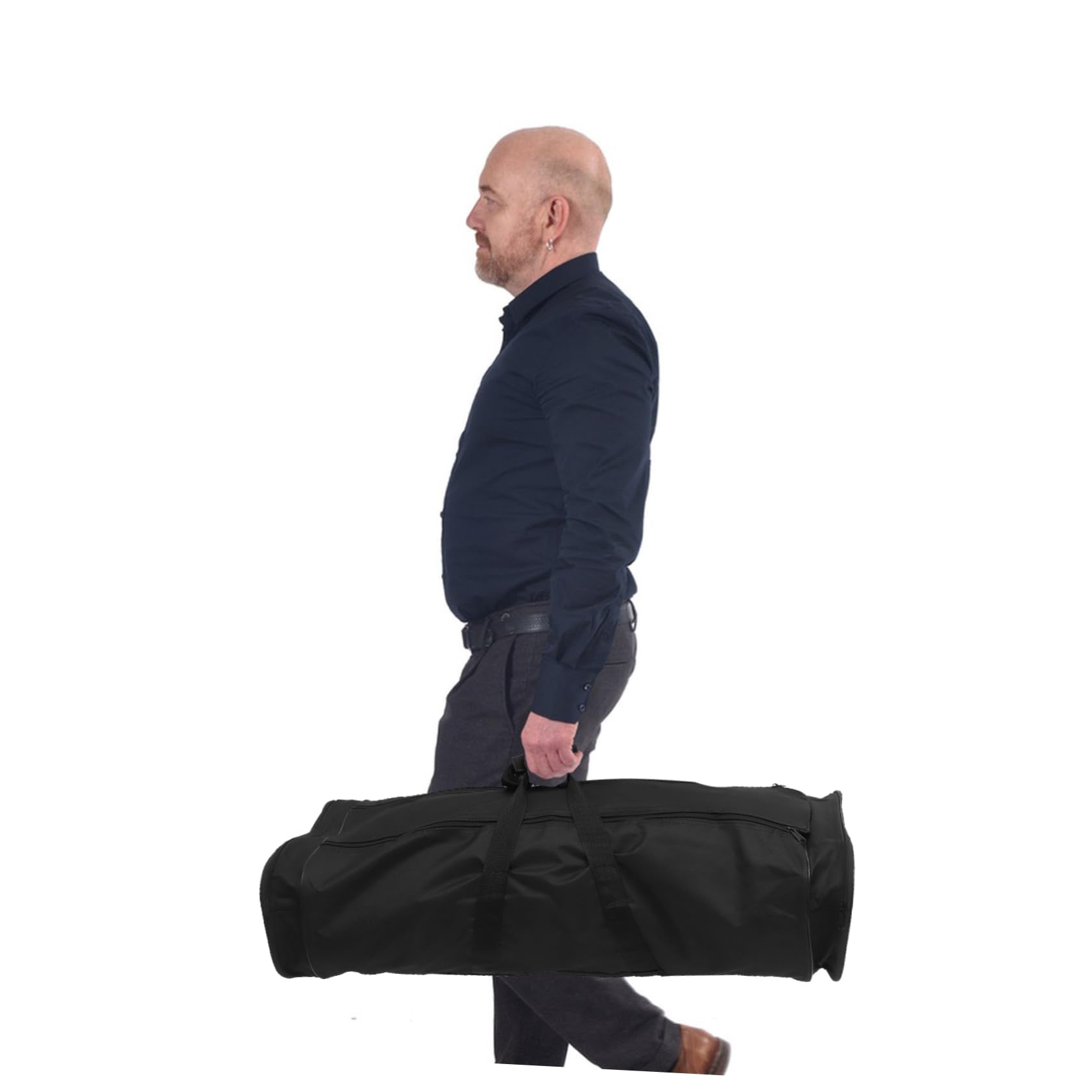 Borsa per Telescopio in Nylon Nero, Custodia Protettiva Portatile per Uso Outdoor, Trasporto a Mano e Design Semplice