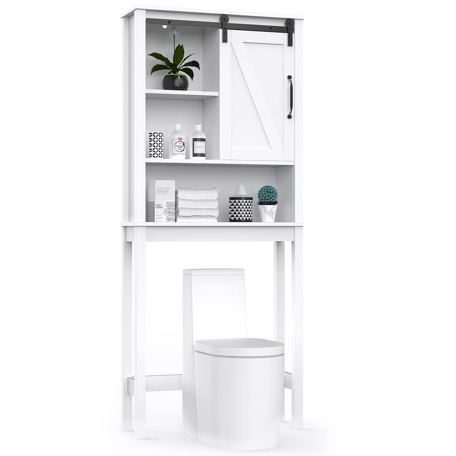 Buy BINLINGO Over The Toilet Storage Freestanding Bathroom