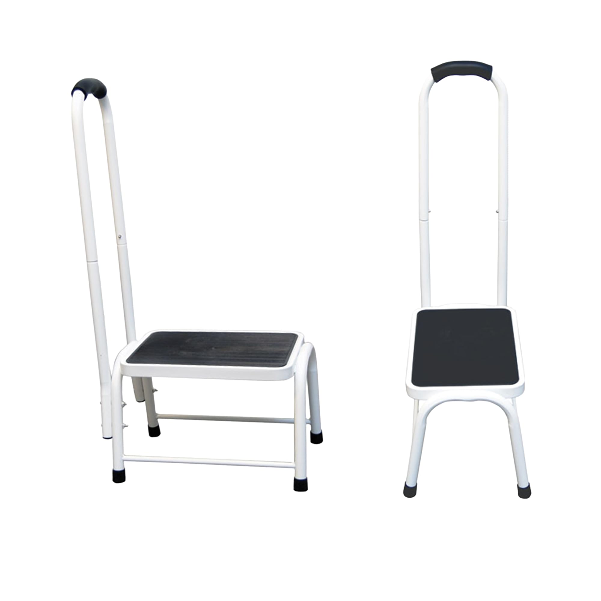 Easylife Lifestyle Solutions Grey Easylife Safety Step Stool With Handrail, Bath Stool, Mobility Step, H28cm, 89Cm Rail - Fully Guaranteed