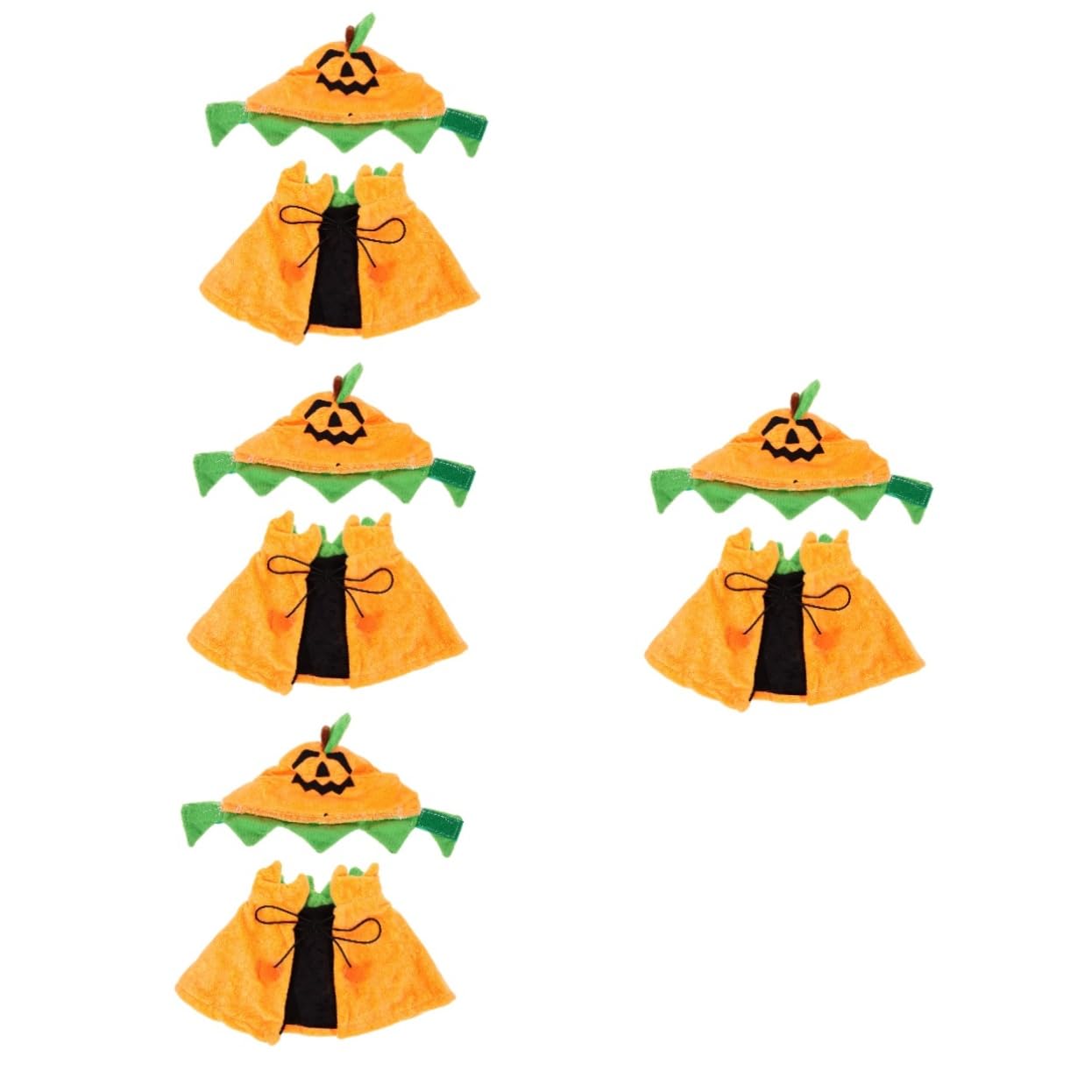 Chapeaux et bandanas pour chien et chat pour Halloween : lot de 4 accessoires de fête