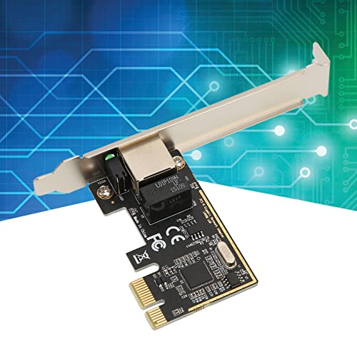 SUNGOOYUE Tarjeta de Red PCIe Gigabit, Adaptador Ethernet RJ45 10/100/1000 Mbps miniatura 3