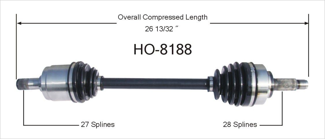 HO-8188 CV Axle Shaft