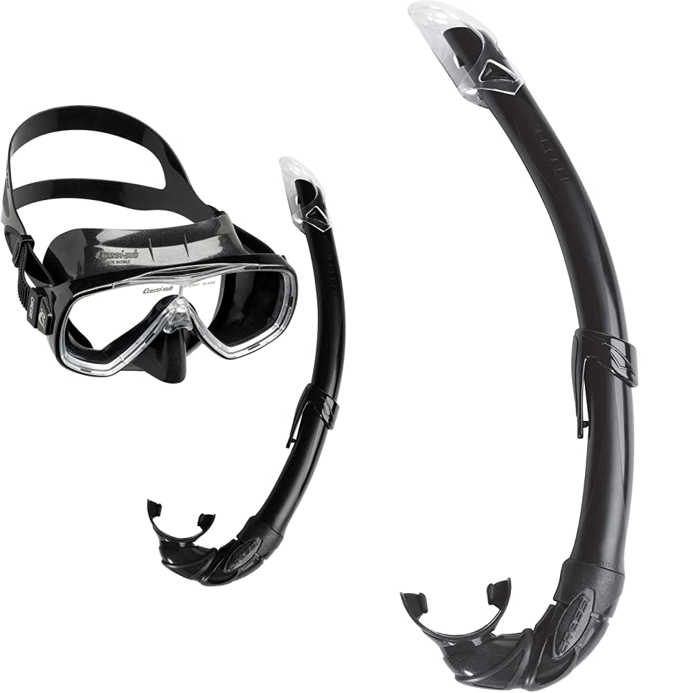Cressi Onda Mare - Kit de máscara y tubo para snorkelling
