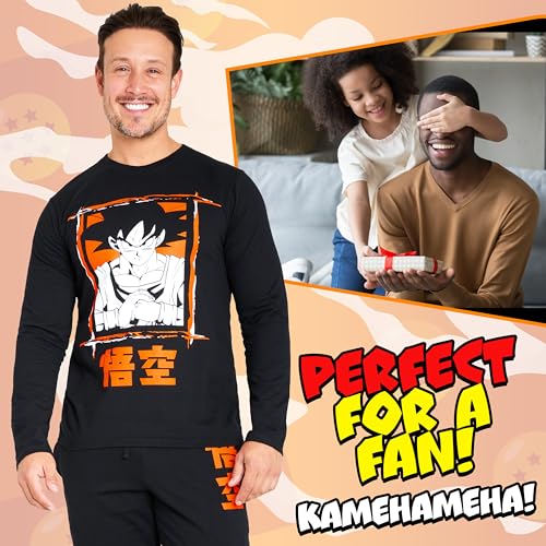 Dragon Ball Z Mens Pajamas Set, Soft Anime Pajamas for Men - Gifts for Him2