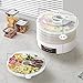 Elite Gourmet EFD770WD Digital Food Dehydrator with 5x12.5” BPA Free Trays, Adjustable 48-hr Timer and Temperature from 95~158F, Jerky, Herbs, Fruit, Veggies, Dried Snacks, White