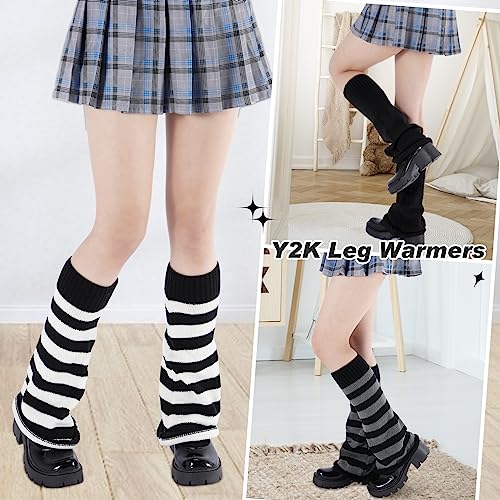 Image of Century Star Leg Warmers for Women Girls Kawaii Y2K Leg Warmers Cutecore Gyaru Leg Warmer Goth Lolita Accessories