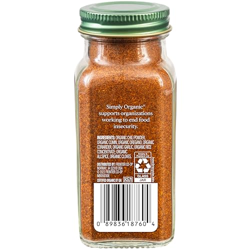 Simply Organic Chili Powder Container (2.89oz)