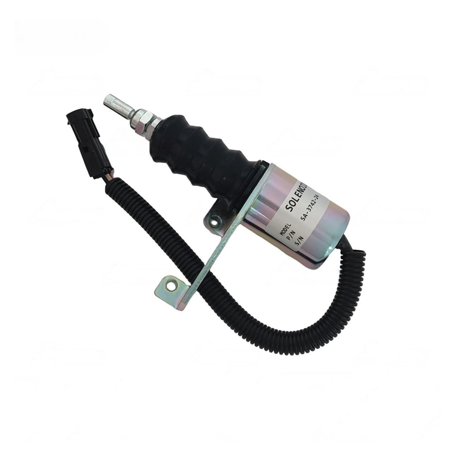 Solenoid Valve for Cummins 5.9L 6BT Engines Fuel Shut Off Solenoid Valve Fuel Stop Solenoid