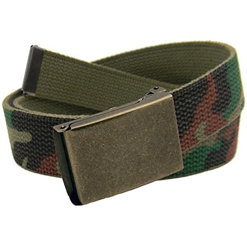 Build A Belt Antique Gold Flip Top Buckle Cover