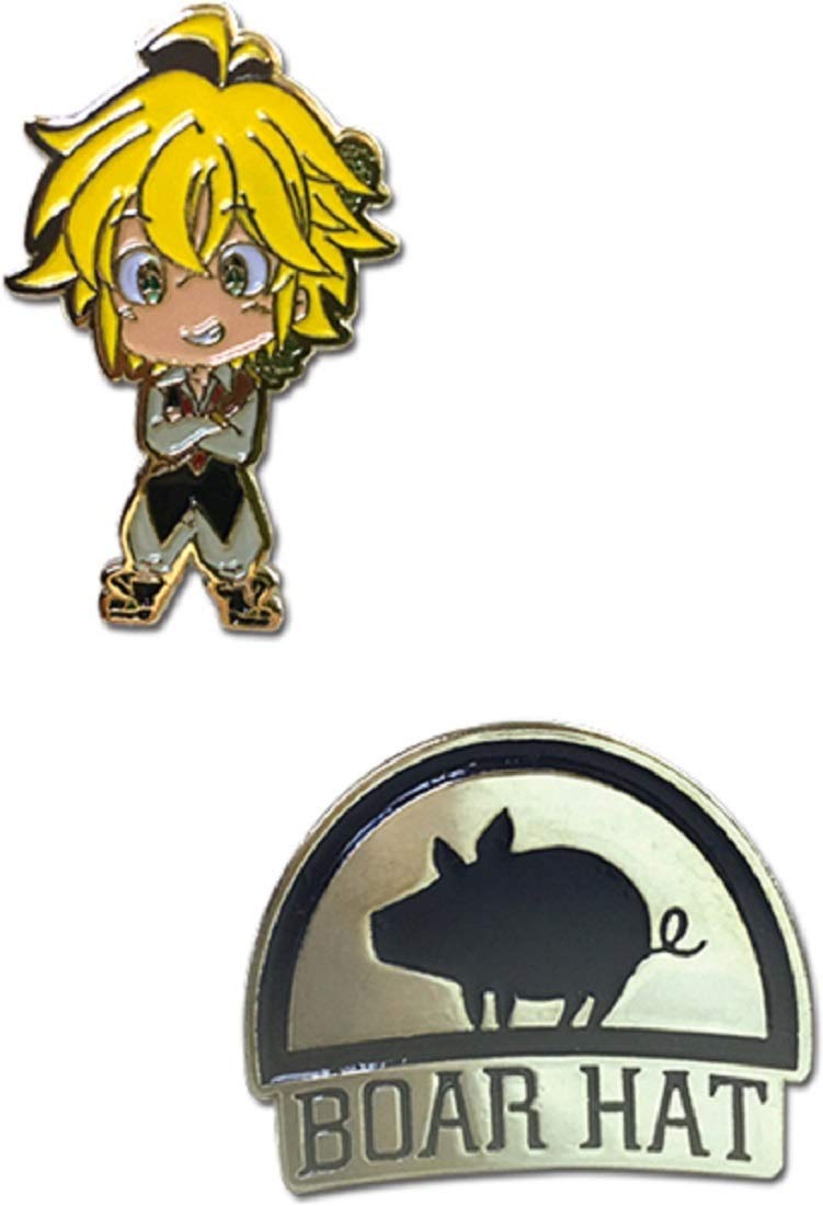 Seven Deadly Sins – Meliodas Schlüsselanhänger Aus Metall | Offizielles Anime-Merchandise, Ca. 4 Cm