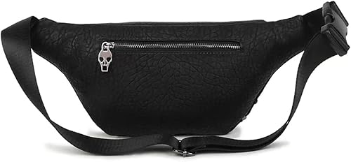 Miniatura 3 de Riñonera punk para mujer, bolsa de hombro tachonada, bolsa de hombro, Negro -
