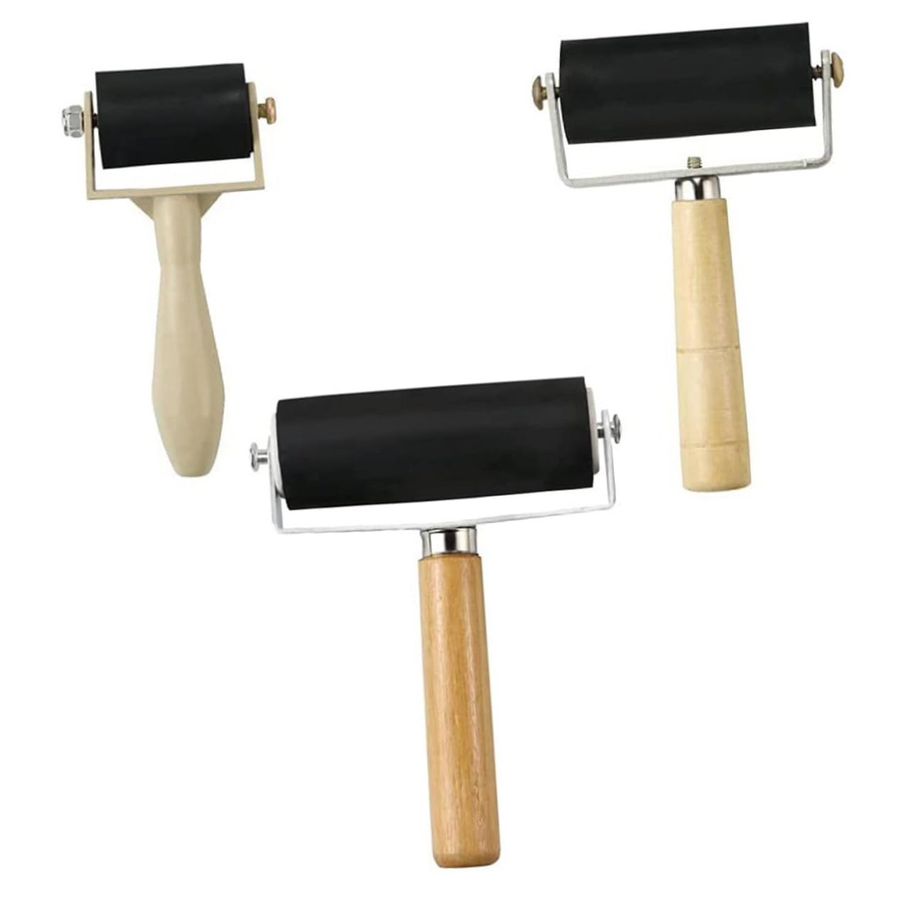 Beatifufu Convenient Rubber and Girls Accessories Small Roller Multi-Function Craft Roller