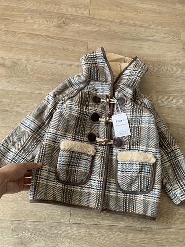 Flioko Fleece Jacket Kids Outerwear Boys Long Sleeve Fall Spring Coat (US, Age, 6 Years, Fleece Coat)3