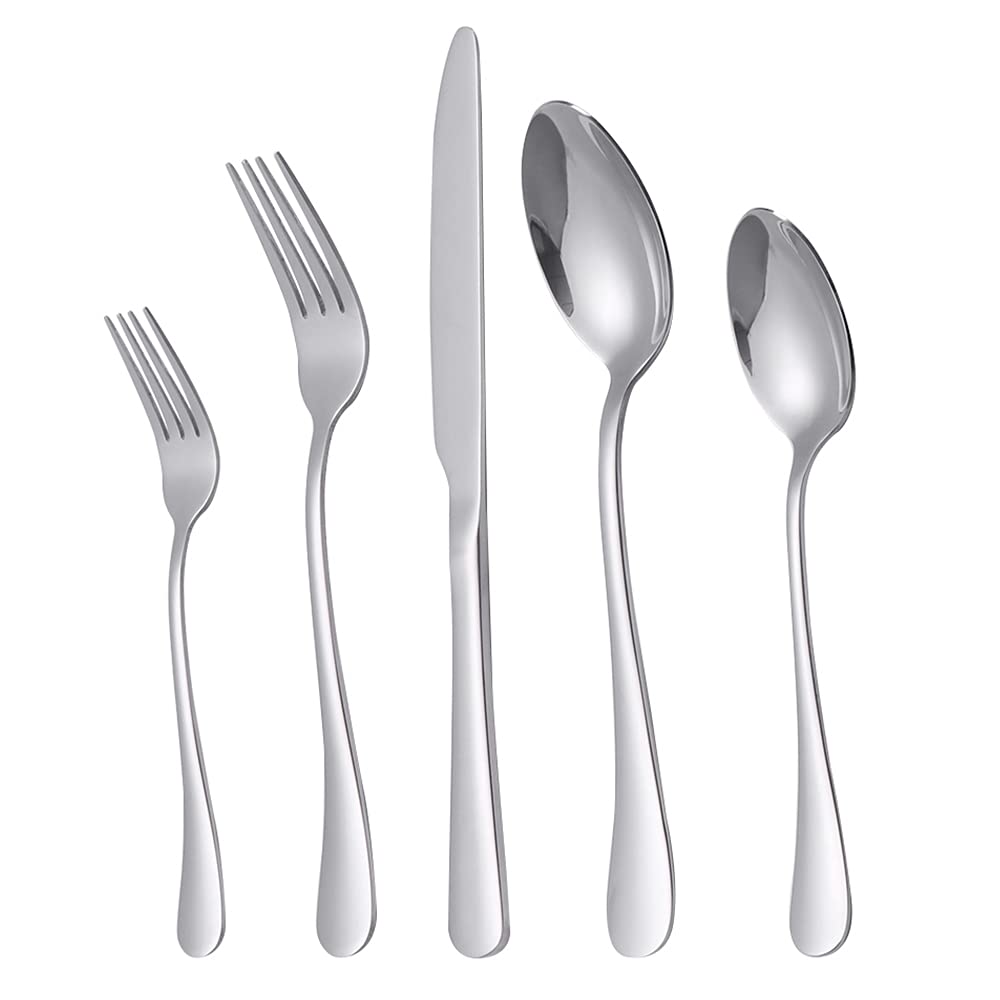 Bright Silver / 20-piece