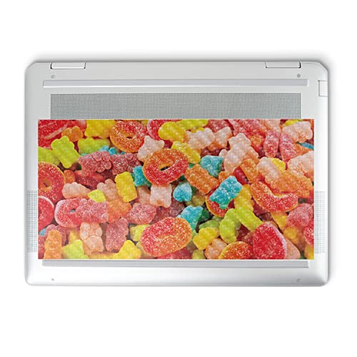Image of MightySkins Carbon Fiber Skin Compatible with HP Spectre x360 14 inch (2022) Full Wrap Kit - Gummy Candy | Protective, Durable Textured Carbon Fiber Finish | Easy to Apply | Made in The USA